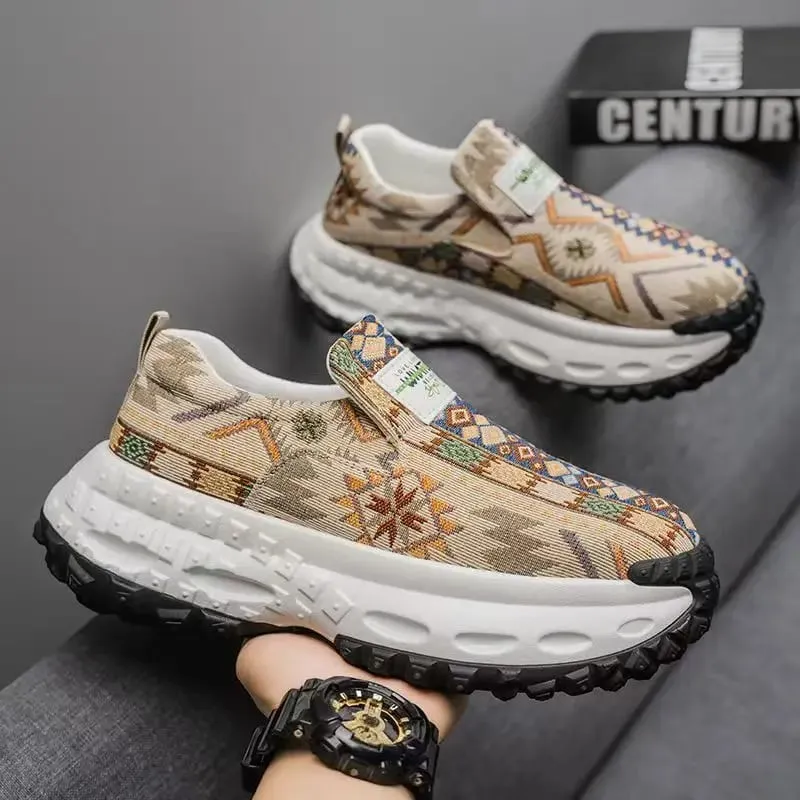 Men Running Walking Knit Shoes Fashion Casual Sports Sneakers Breathable Athletic Gym Lightweight HeightIncreasing Free Shipping