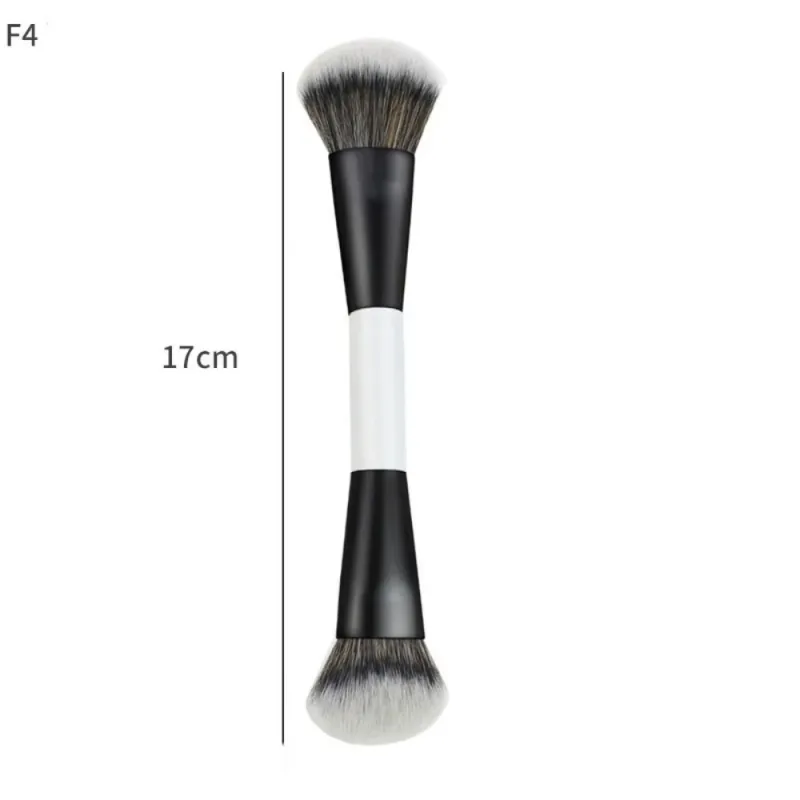 Dual-Ended F4 Contour Face Brush Multi-purpose High Coverage Makeup Brushes Cosmetic Beauty Powder Blush Brush Makeup Tools