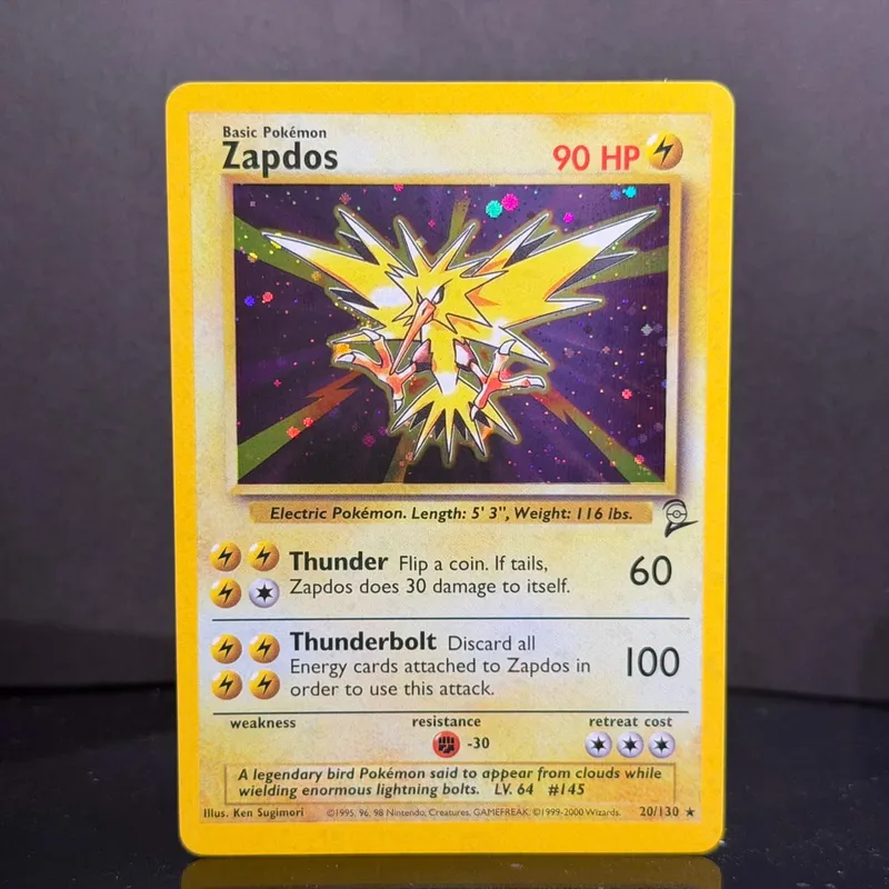 Pocket 2000 Base Set 2 OG Nostalgia Collectible Hitmonchan Scyther Clefable Pidgeot Mewtwo Traditional Holo Proxy