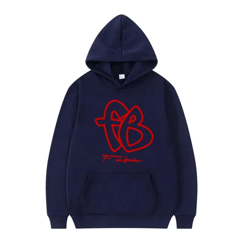 Autumn and Winter Fubu Fb Hoodie, High-quality Men's Hoodie, Fashionable Unisex Streetwear, Men's Casual Pullover