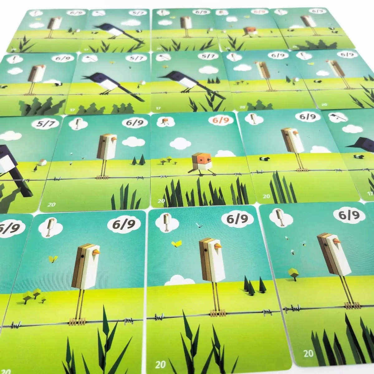 Hot Games Birds Strategic Family Board Game Engaging Card Game for 2 5 Players 20 Minutes Play