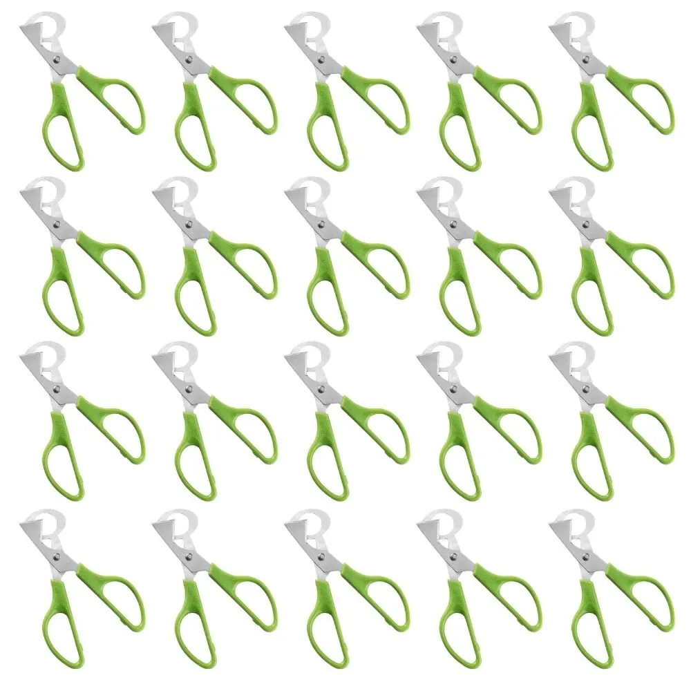 1-20PCS Stainless Steel Quail Egg Scissors Egg Shell Cutter Opener - High Quality Steel Blades Brand New Durable Egg Slicer Tool