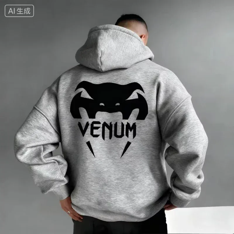 2026 NEw NEw New! UFC Men's Boxing Sports Hoodie Warm and Comfortable Casual Hoodie for Autumn and Winter Fashionable Printed