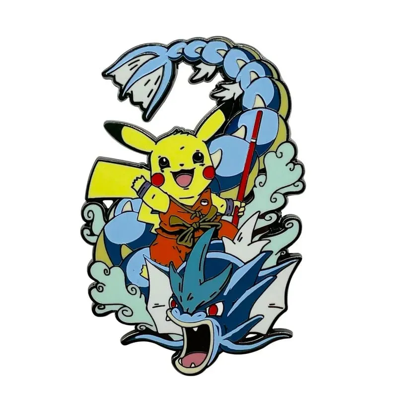 Japanese Anime Pokemon Enamel Pin Men Women's Brooch on Clothes Lapel Pins for Backpack Briefcase Badges Jewelry Accessories