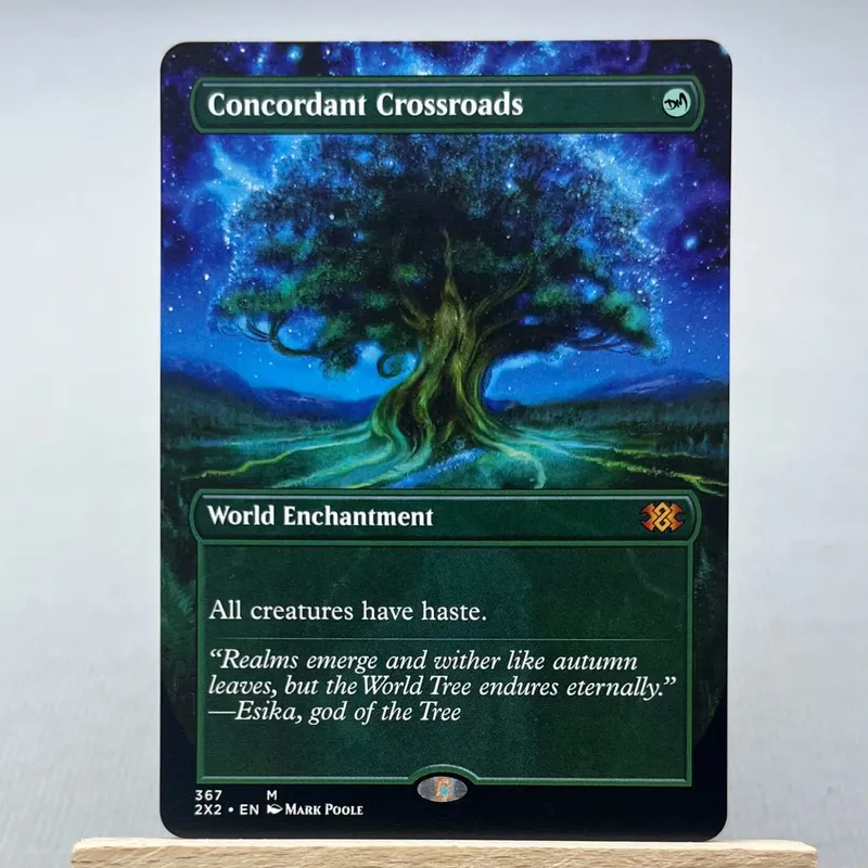 AFR 2X2 KHM HOLO9-002 Tcg Proxy Cards Smothering Tithe Bloom Tender City of Brass Damnation City of Brass City of Brass