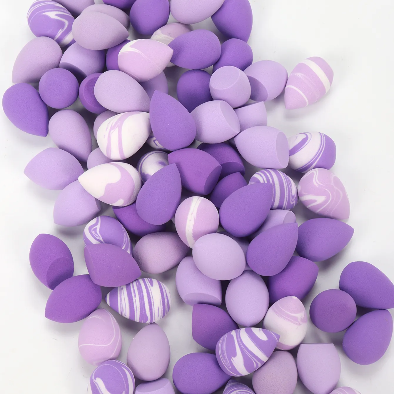 10/20/30/50/100Pcs Mini Makeup Sponges Expand When Exposed to Water Can Be Used Both Wet and Dry Suitable for All Skin Types