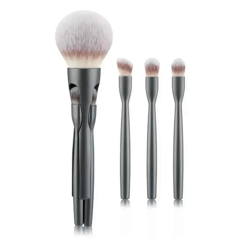 NY Makeup Powder børste med øjenskygge børste børster 4 i 1 alt-i-én magnetisk sammenlåsende pulver Blush Brush Makeup Tools