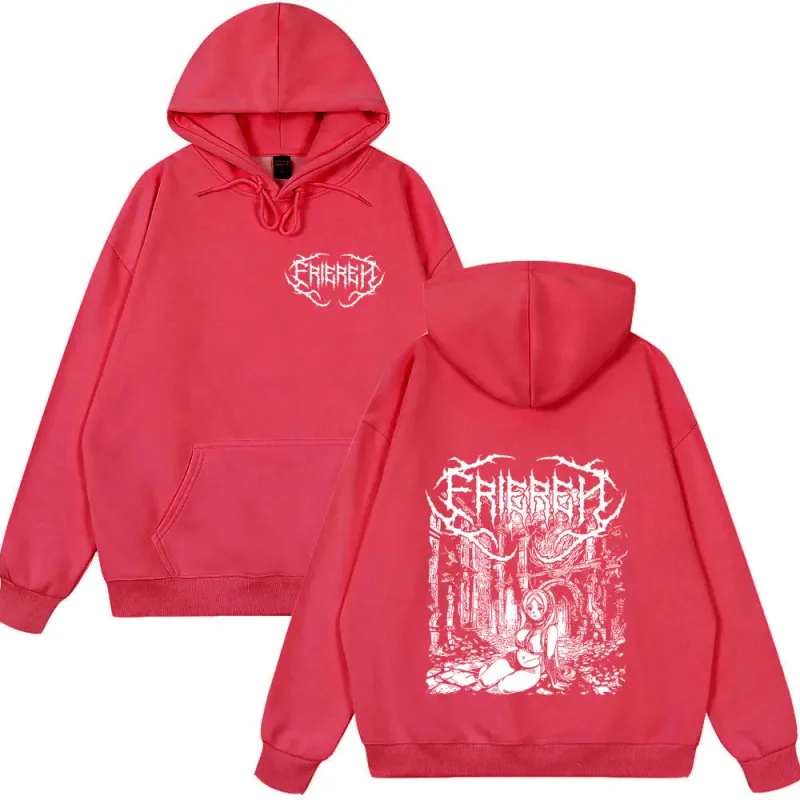 Anime Frieren: au-delà de la fin du voyage t-shirt Frieren Manga gothique sweat à capuche pour homme femmes vêtements vêtements d'hiver Style ample streetwear