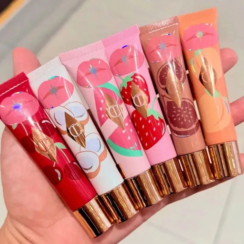 New Charlotte Tilbury Idratato Plump Lip Gloss Balsamo per le labbra Gelatina solida Schiarente Rossetto Lip Gloss Trucco Tilbury Cosmetics — image 5