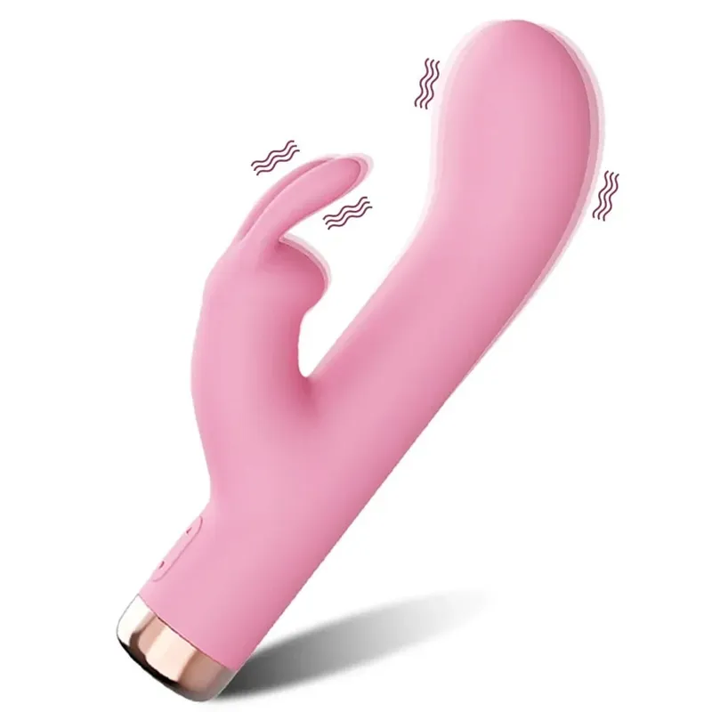 Rabbit Vibrator Women Panties Vibrator G-Spot Vagina Clitoris Dual Vibration Stimulator Female Masturbator Sex Toy for Women 18+