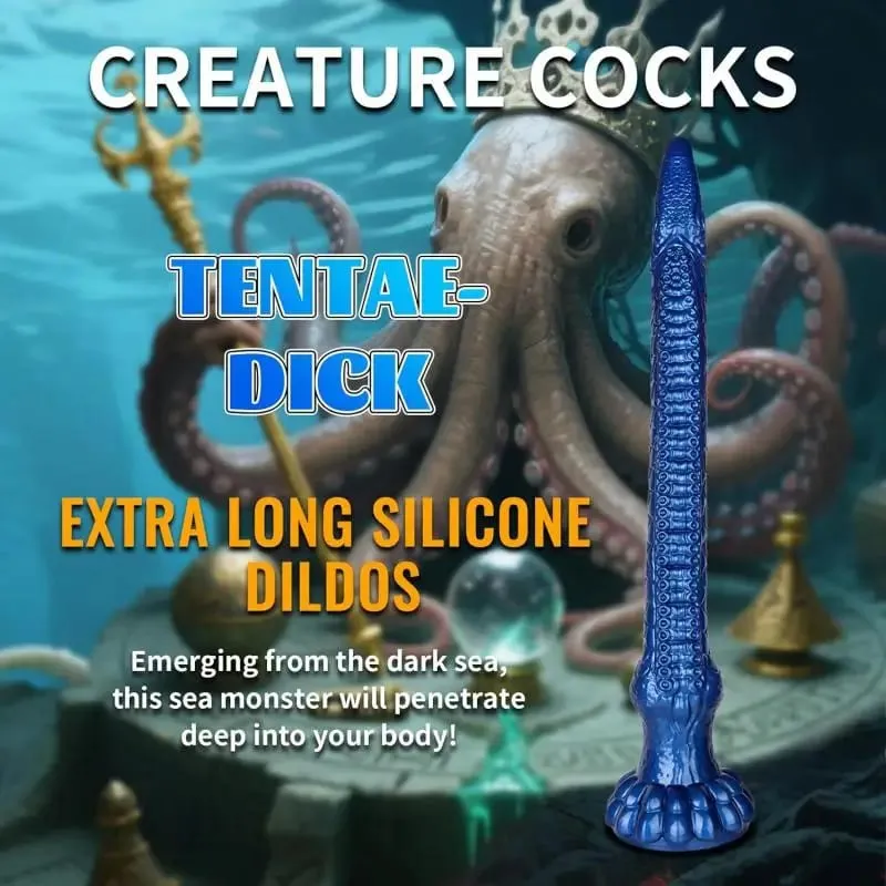 Tentacle Dildo Large Butt Plug Suction Cup Monster Anal Sex Toys Silicone For Women Men Couples Masturbator Penetration Anal 18+