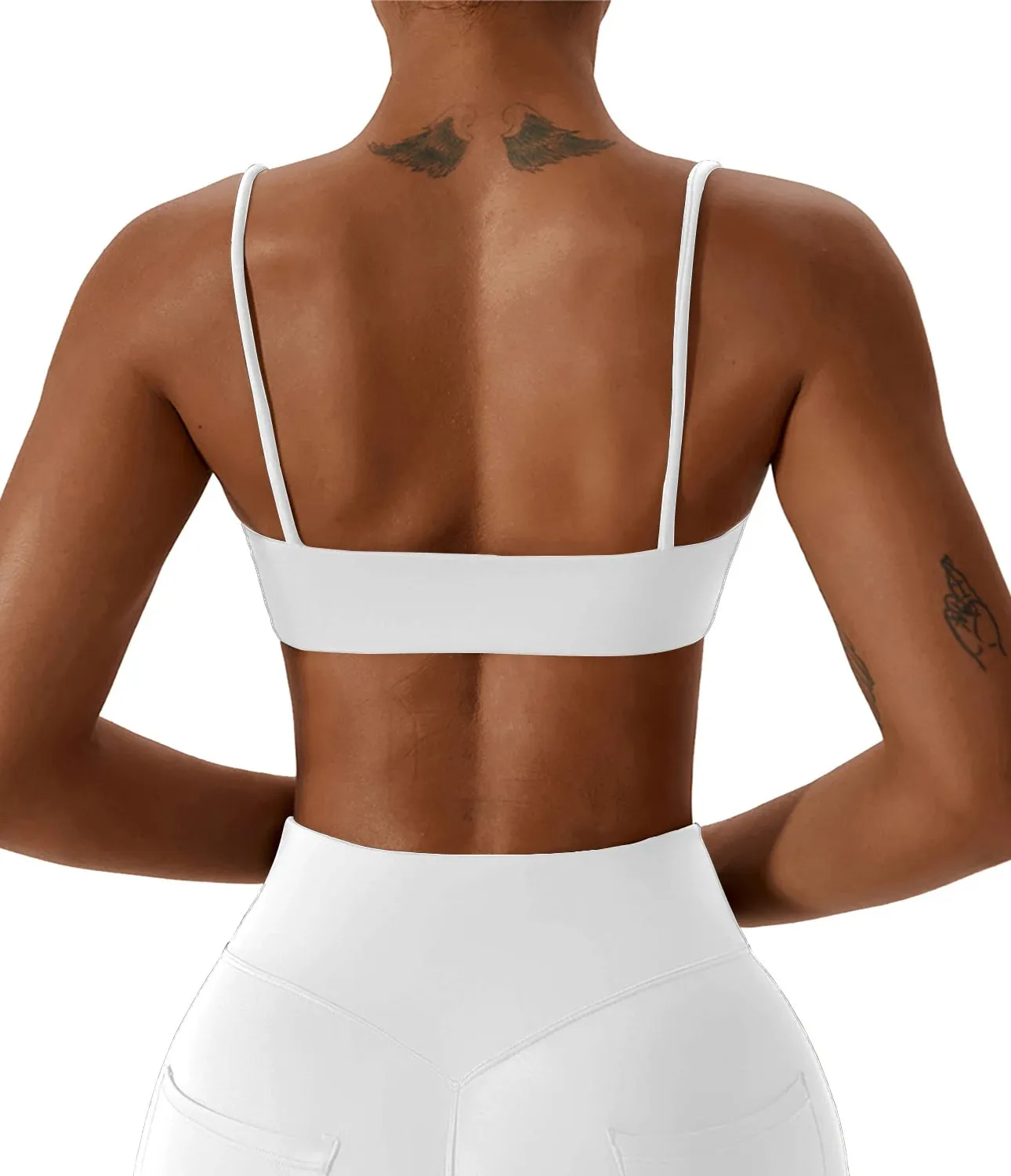 Super soft fabric back sports bra high-quality yoga clothes for women fitness running bra sexy knitted suspender