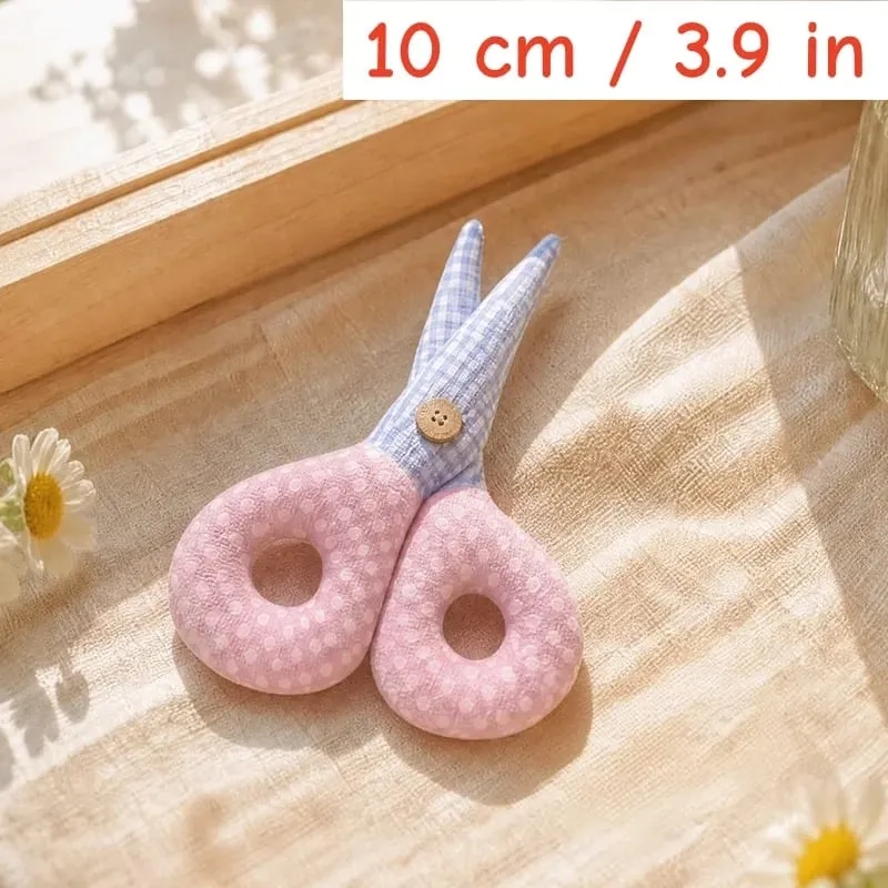 Scissors Plush Pillow Cos Gwen Cute Creative Simulation Cloth Scissors Stuffed Toy Soft Cushion Funny Stress Relief Gift — image 10