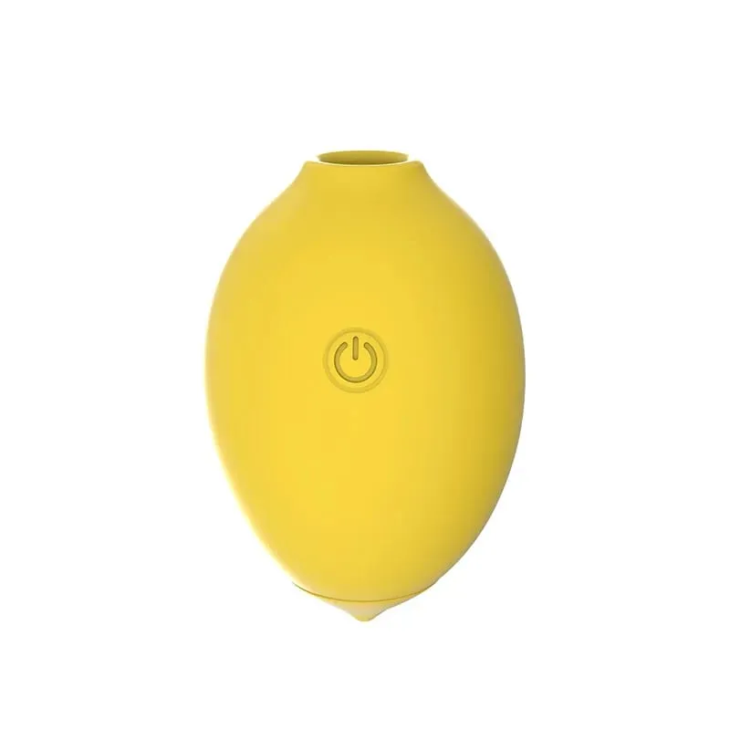 Vakuum-Saugvibrator für Frauen, Zitronen-Sexspielzeug, Saug-Klitoris-Stimulator, 10 Power, weiblicher Oral-Nippel-Klitoris-Vibrationssauger