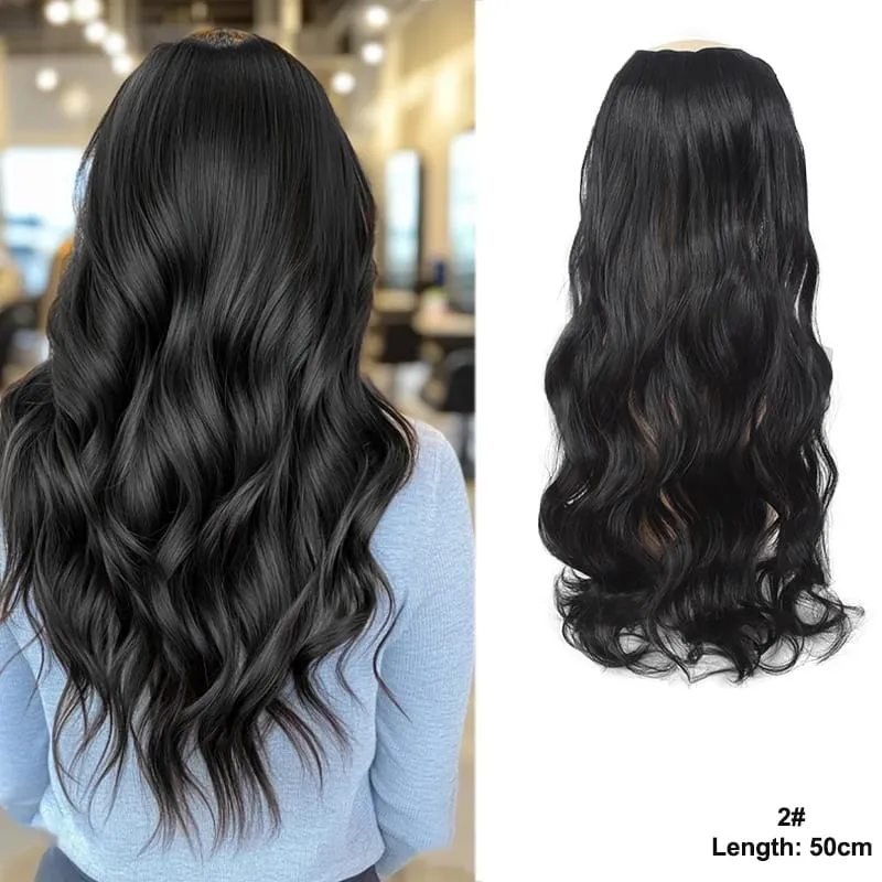 24 inch Long Wavy Hair Clip/Hair Extensions/Wigs/Women's Synthetic Wigs/Parties/Role-Playing/Different Events