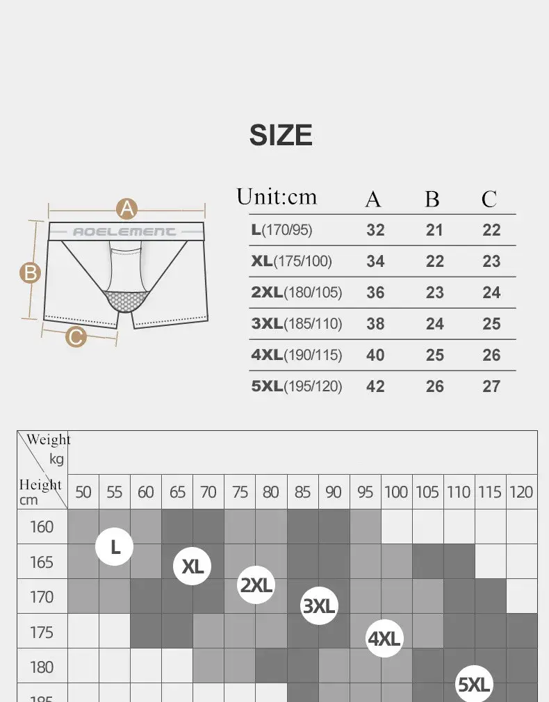 Calzoncillos Bóxer para hombre, ropa interior push-up, calzoncillos modales, bolsa de separación de balas transpirables, bragas Cueca de talla grande L-5XL