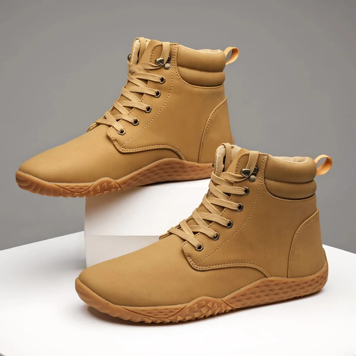 Work Lightweight Sports Shoes 41-46 Men's Shoes Wide Barefoot Sneakers Season Outdoor Breathable Versatile Casual Trendy Shoes