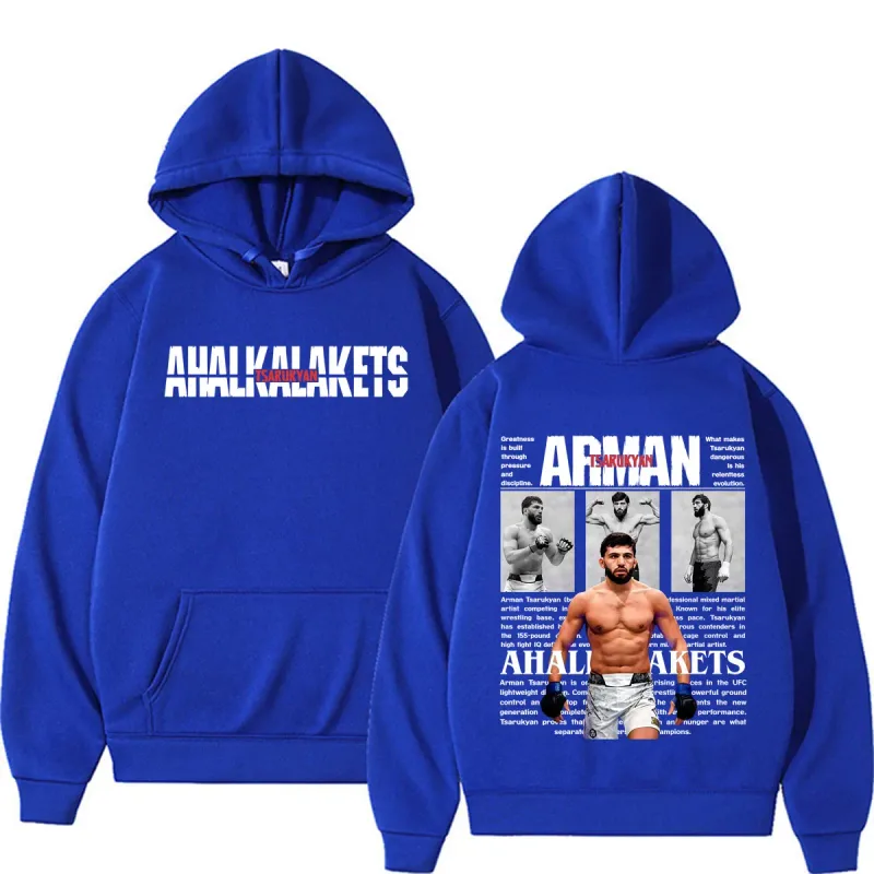 Limited Arman Tsarukyan Violence Aesthetic Sweatshirt Men Women Fashion Classic Gothic Hoodies Casual Cozy Long Sleeve Pullovers