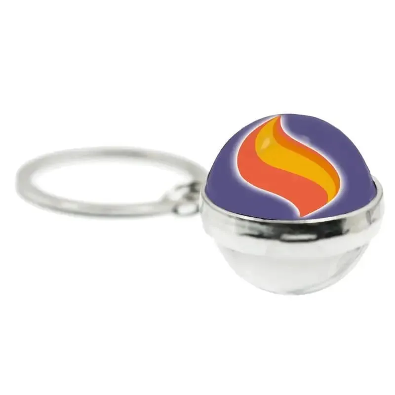 Pokémon Mega Stone Keychain Anime Peripheral Creativity Exquisite Versatile Trend Spherical Keychain Cartoon Gift Accessories