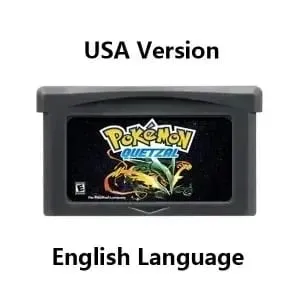 Pokemon Series GBA Game Cartridge Sweet FireRed Rocket Unbound Radical Red Gaia Quetzal for GBA