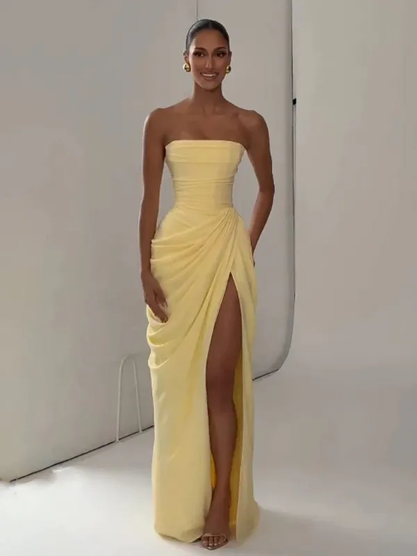 Solid Satin Lace Slip Dress Spaghetti Strap Trim Women V-neck Bias Cut Maxi Dresses 2026 Lady Elegant Evening Party Summer Gown