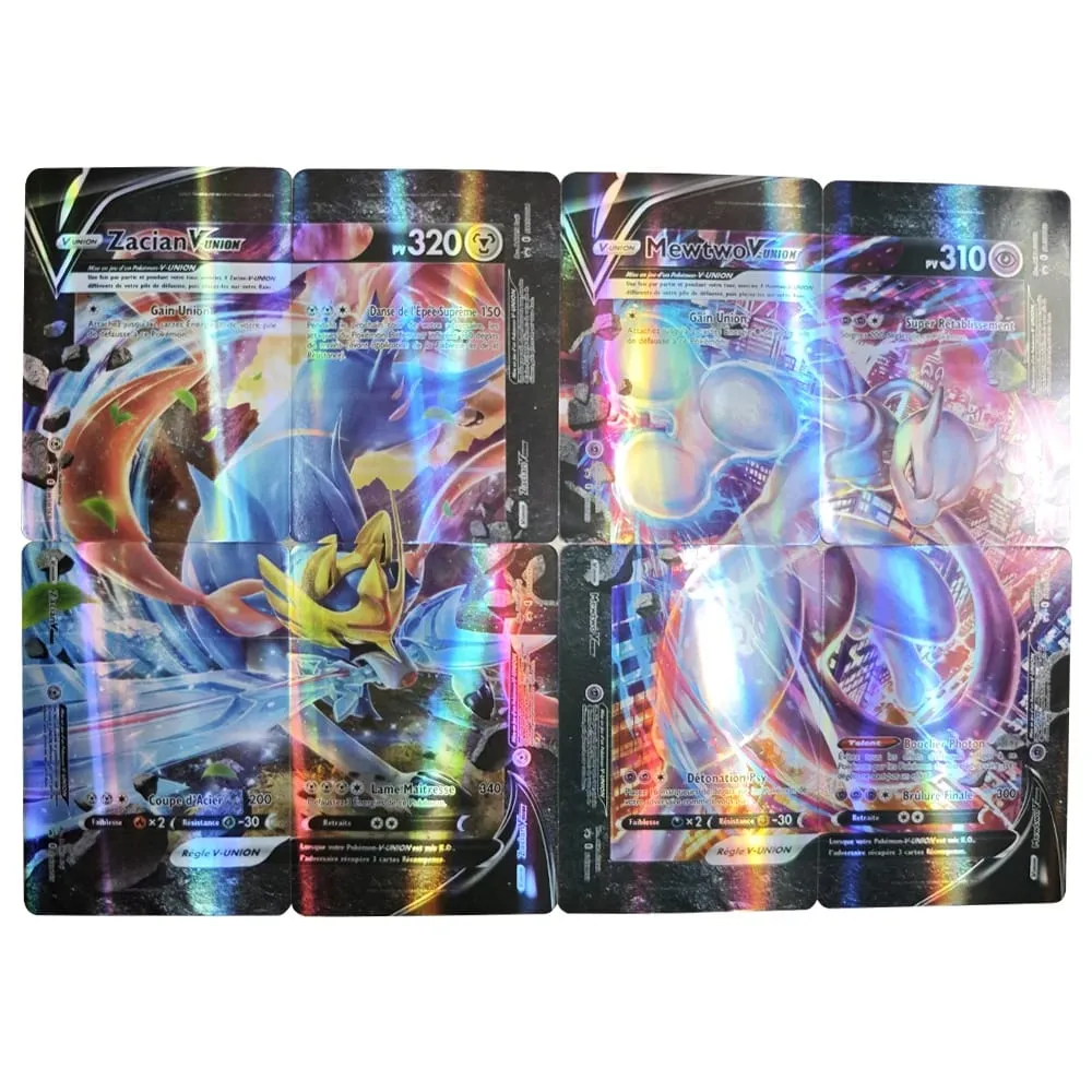 2025 New French Pokemon Cards VMAX V EX GX MEGA VSTAR Carte Collection Battle Trainer Children's Christmas Toys Gift
