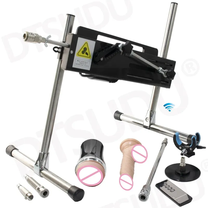 Dildo-120W Awtomatikong Dildo Machine 3-15cm Super Silent Masturbation Dildo Sex Machine Mga Pang-adultong Couple Sex Toy Babae Lalaki Sex Toy