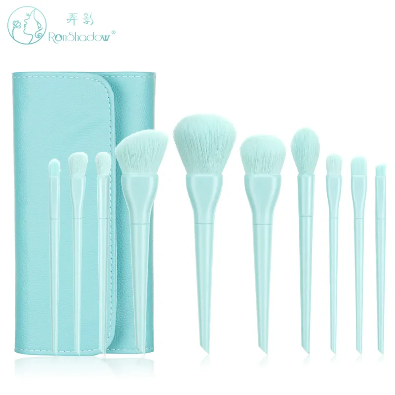 1Pcs Makeup Brush Set with Storage Bag Soft Synthetic Brushes for Foundation Powder Eyeshadow Blush Full Face Daily Travel Makeu