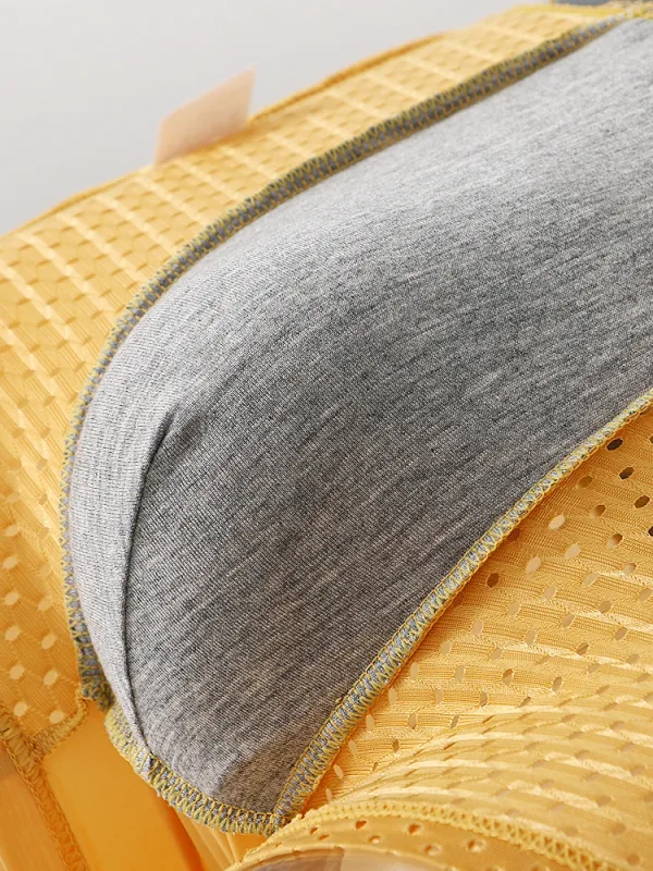 6-Pack Men's Ice Silk Semi-Mesh Boxers - "HELLO" Waistband, Breathable Variety
