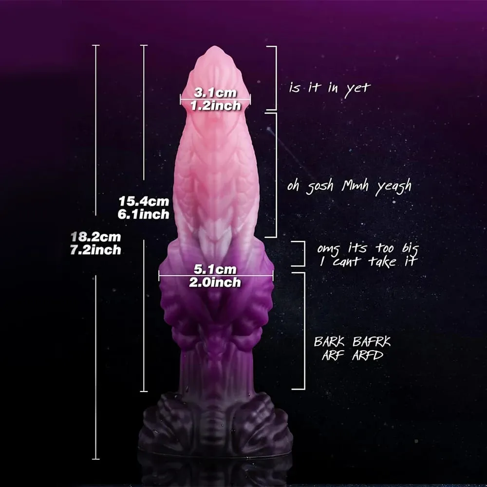 Realistic Monster Dildo Sex Toys Huge Anal Dildo with Strong Suction Cup for Hands-Off Play Liquid Silicone Thick Dildos Adult