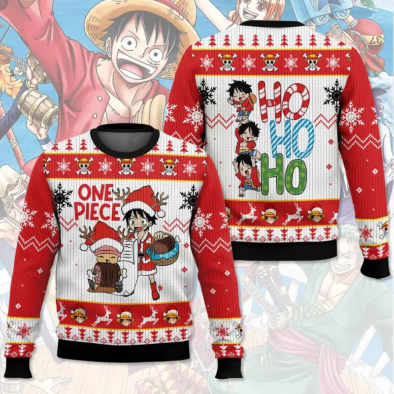 Fantasy chainsaw Christmas Carnival Unisex Sweater Santa Claus Sweater 3D Sweater Autumn and Winter Premium Clothing
