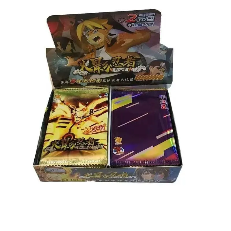 Genuine Anime Naruto Cards Shippūden Kakashi Ninja TCG SSR Rare Trading Collection Cards Battle Carte for Children Toy Gifts