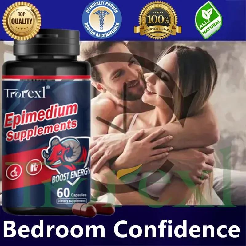 Men Tumescence Endurance and Energy Power Supplement Eleuthero Root Wolfberry Epimedium complex