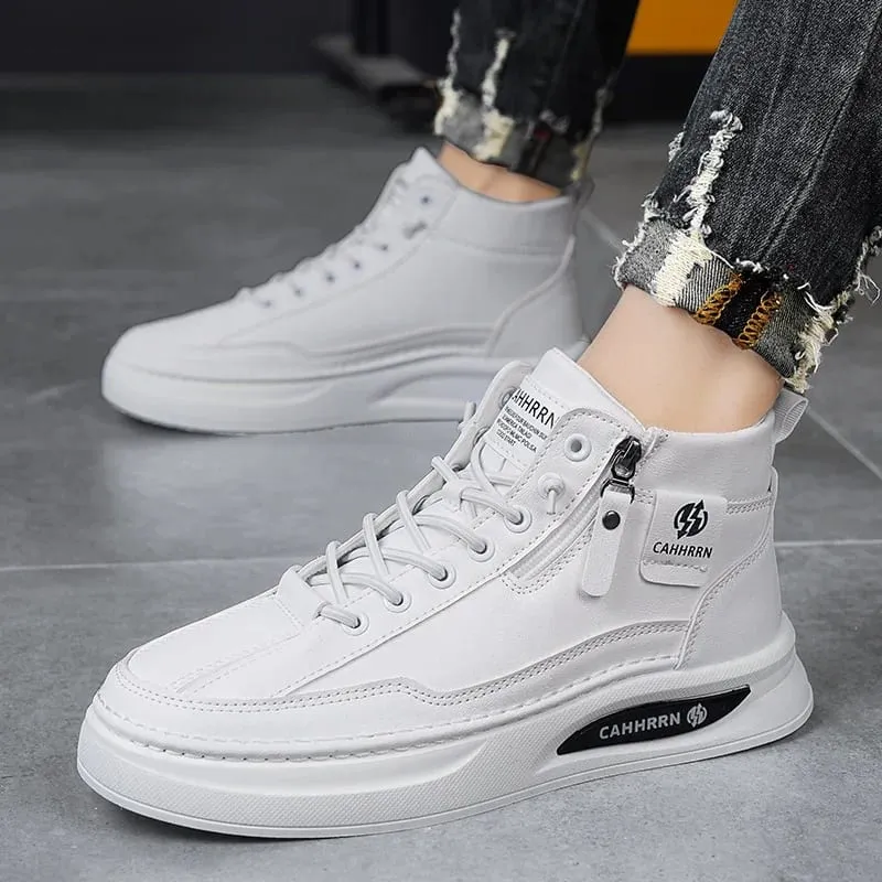 Herren-Sneaker, High-Top-Loafer, Skateboard, Sport- und Freizeitschuhe für Herren, Herren-Sneaker, rutschfest, weich und bequem, neu