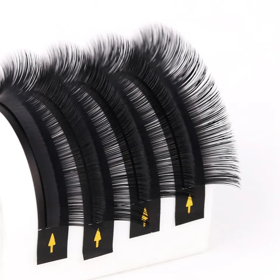 Lashprofessor 16Rows Individual De Cils Lash Trays 5-20mm Silk Classic Lashes Professional Salon Use Cashmere Eyelash Extensions