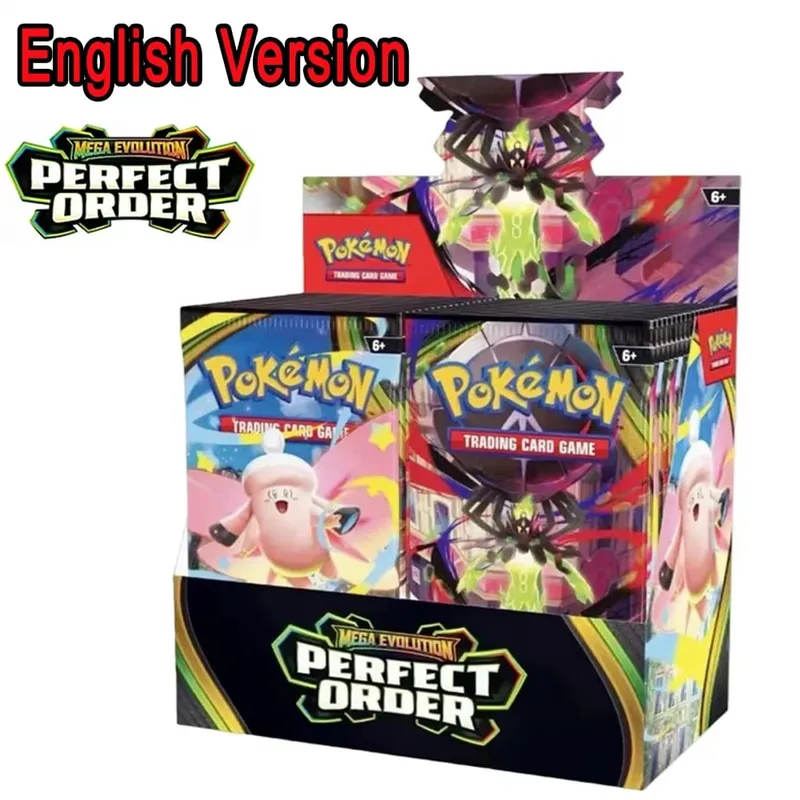 ** 360Pcs EnglishPokémonCards SunMoon Destined PSrismatic Evolutions Scarlet Violet 151 PALDEAN Booster Battle Transaction Card