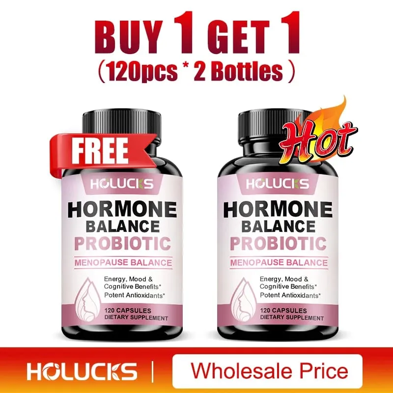 Hormone Balance Probiotic Supports Menopause Balance Relieves Fatigue Mood Swings Improve Digestion & Metabolism