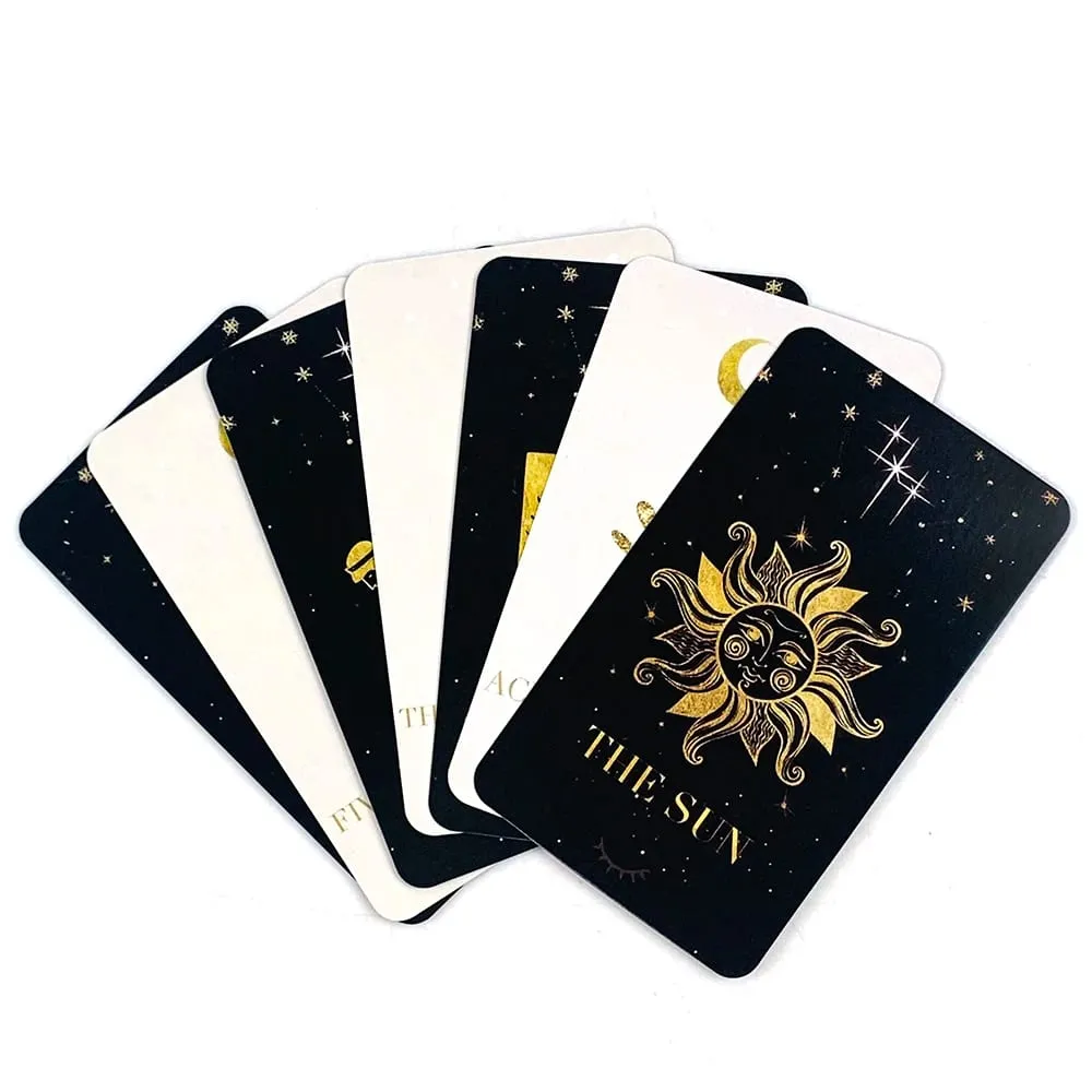 Luna Soleil Tarot Deck Starry Dreams Celestial Astrology Witchy Cards Great For Divination Meditation & Party Games