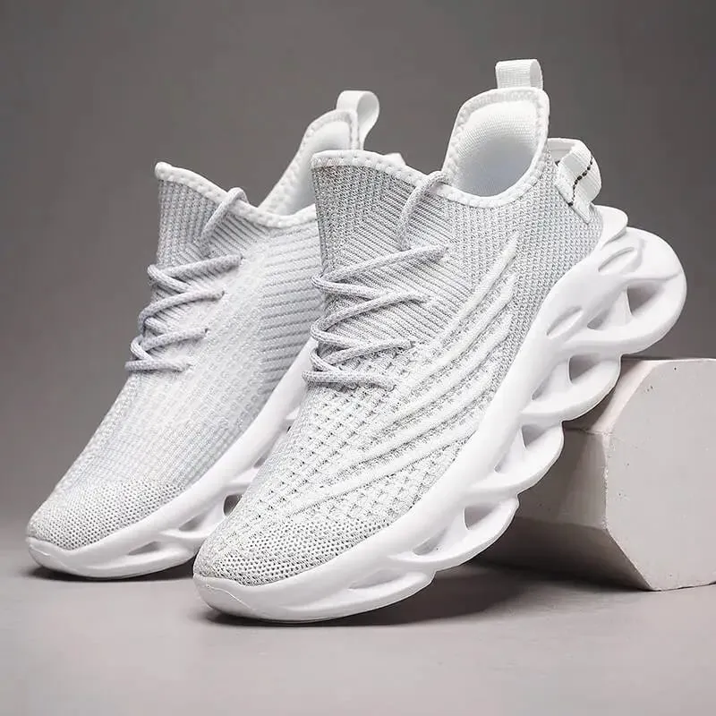 Sneakers Men Shoes Lightweight Male Shoes High Quality Men Mens Non-slip Shoes Mesh Breathable Soft Soled Shoe Non-slip 35-47