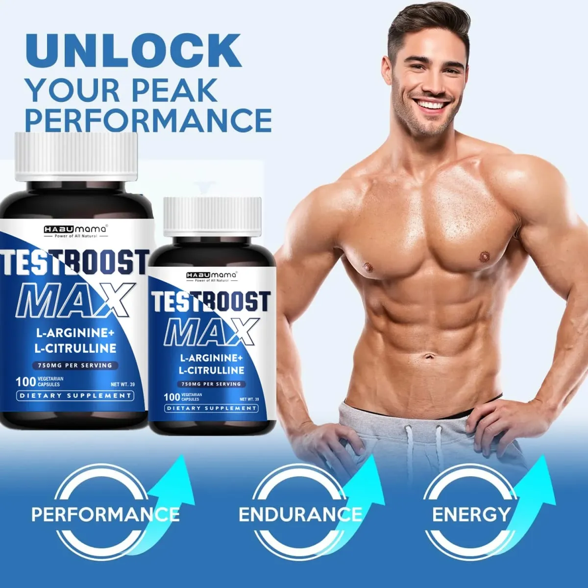 Ultimate Male Enhancing Supplement | Klinicky podložené | 100 tablet pro Energy Stamina & Enlargement | Vegan | Diskrétní loď — image 5