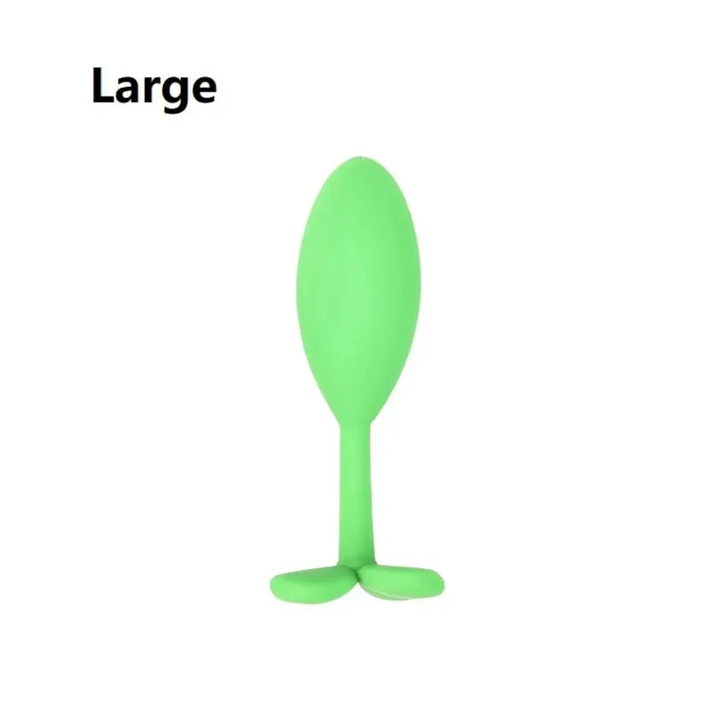 Silikone Anal Perler Butt Plug Sæt Mini Small Medium Large Anal Plug Four Leaf Clover Anal Trainer Sexlegetøj Mænd Kvinder Homoseksuelle
