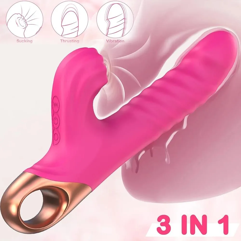 Sucking Vibrator Female Sucker Clitoris Stimulator for Women Dildo Massager Wand G Spot Thrusting Sex Toys Adult Goods Shop