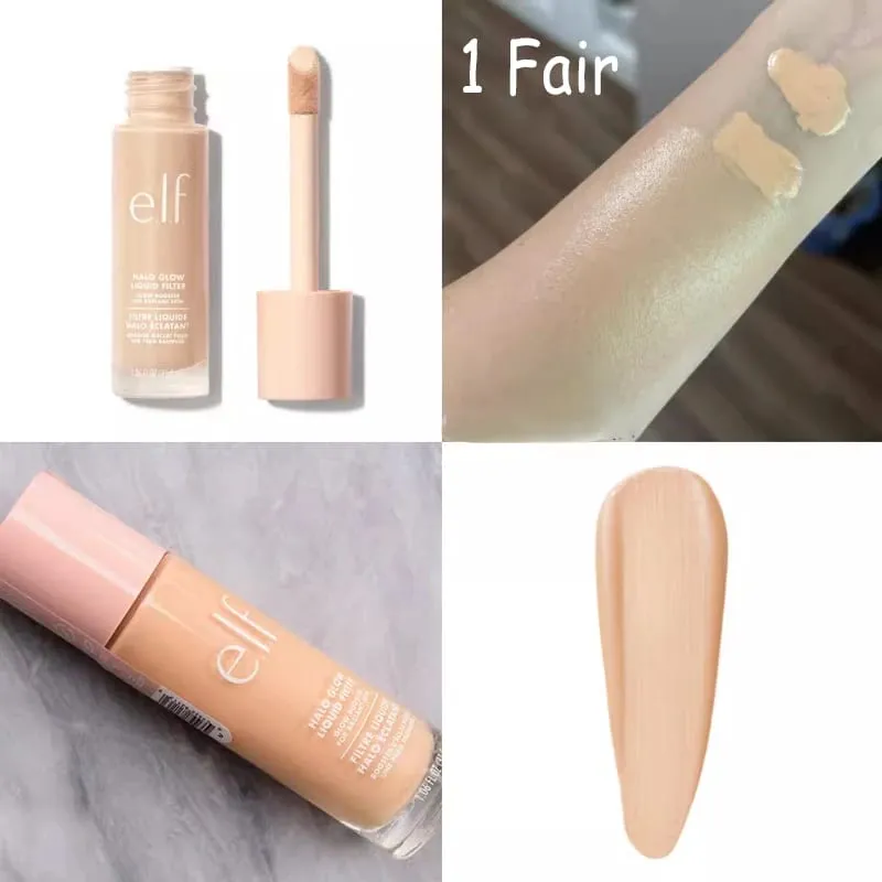 Elf Primer Gel Fissante Spray Idratante a lunga durata Controllo del sebo Resistente al sudore Pori lisci Pelle Corretta Effetto trucco per tutti i giorni e feste