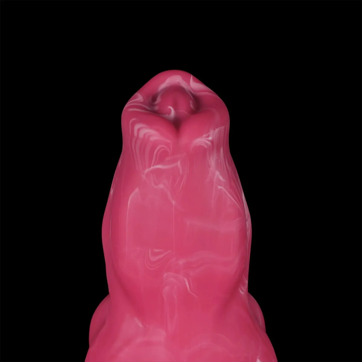 Silicone Dog Knot Dildo with Suction Cup Big Anal Plug Long Anal Beads Butt Plug Gay Sex Toy for Women Men Prostate Massager