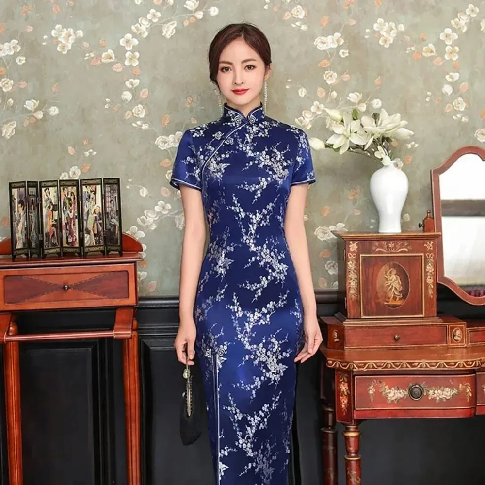 ファッション服パーティーヴィンテージカジュアル夏エレガントな伝統的な中国服チャイナドレス袍エスニックスタイル