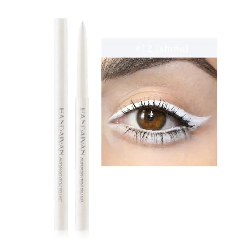 20 Colors Matte Eyeliner Waterproof Long Lasting Gel Liner Easy To Use Rotatable Eyeliner Colorful Eye Liner Eyes Makeup Tools