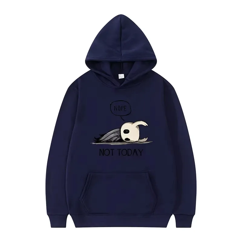 2025Autumn Winter Hollow Knight Men Hoodies Korea Ulzzang Grunge Y2k Aesthetic Women Pullover Coat Graphic Streetwear Sweatshirt