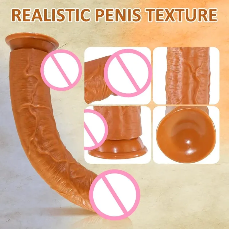 Wearable Realistic Dildo G-Spot Anal Vagina Sexy Adult Masturbation Big Penis for Women Sex Toys Dildos Massager Masturbators 18