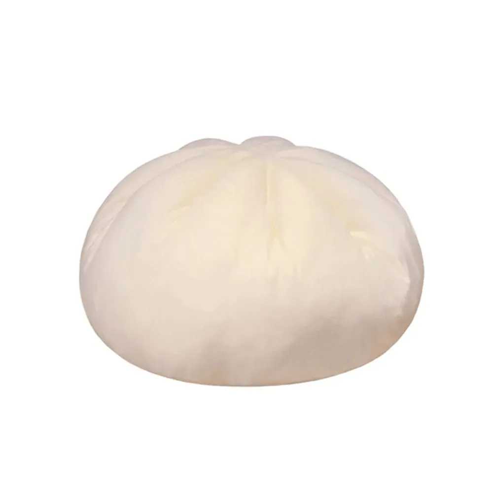 Portable Material Steamed Bun Cushion PP Cotton Filled 45cm Size Throw Pillows Cute Design Soft Texture Cushion For Men