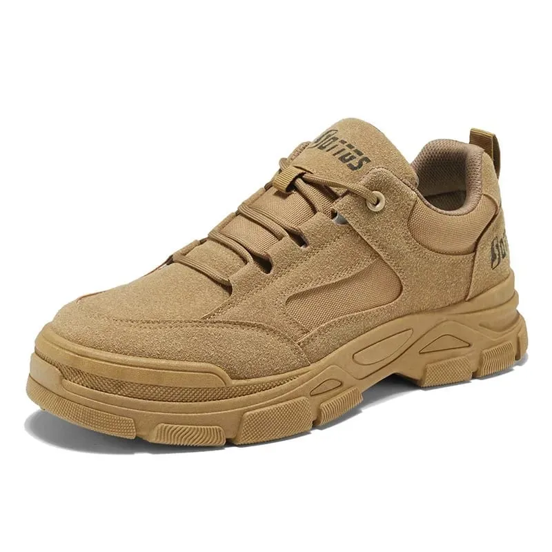 2026 Men's Works Casual Shoes Autumn Winter Breathable Anti-slip Wear Resistant Sneakers Outdoor Men Hiking Sports Shoes Zapatos